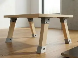 10° Table Leg System - No Angled Cuts Required