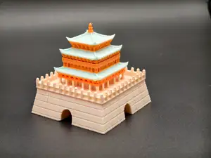 西安城钟楼,打卡神器,无需支撑,