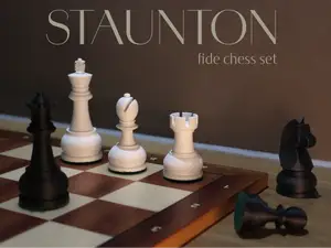 Staunton FIDE – Tournament Chess Set