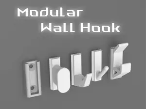 Patère murale Modulaire