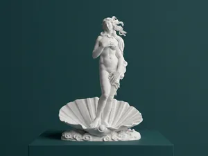The Birth of Venus – Sandro Botticelli 3D Model