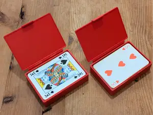 Card Deck Box - print in place hinge - snap shut