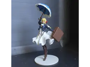 Violet Evergarden with Parasol and Briefcase