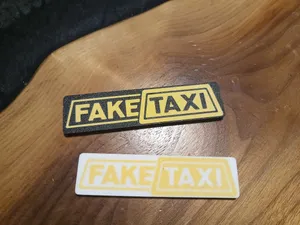 Kühlschrankmagnet Fake Taxi