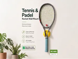 Racket Wall Holder  Tennis/Padel