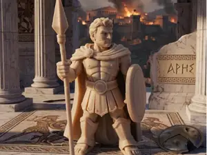 Ares - Marte – Greek God of War – Statue 10 cm