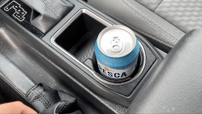 Reversible Cupholder Insert for Slim Cans