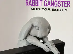 Copain moniteur lapin gangster