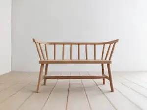 Miniature Bench for 1/12 Dollhouse