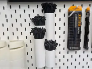 Stacked Zip Tie Organizer for IKEA Skadis