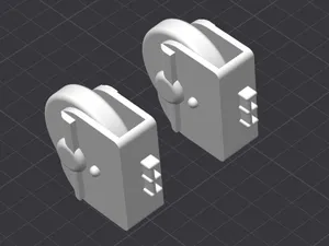 LG freezer drawer wheel