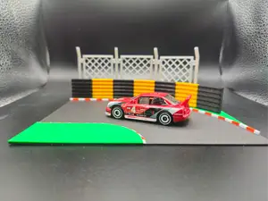 Race track diorama 1/64 scale