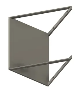 Wall Mounted Bookshelf (Print in one piece - no support)
