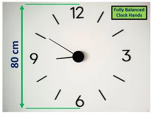 Large Easy to Make Wall Clock (Bambu Kit 011)