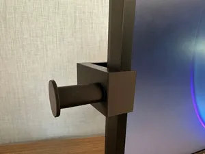 Headphone stand/mount for monitors