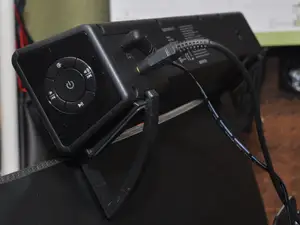 Speaker mount on Display