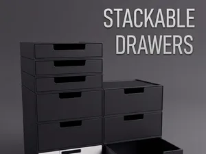 Stackable Drawers - Various Sizes