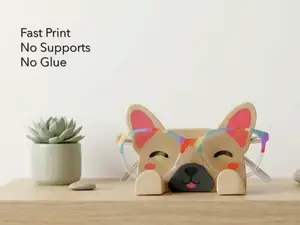 French Bulldog Glasses Holder V2 – Fast Cute Print