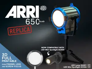 ARRI 650W Plus - Fresnel Spot Light Lamp