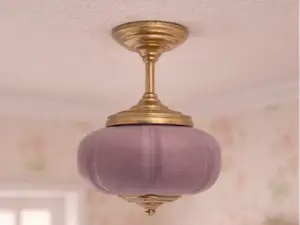 Vintage Mini Ceiling Chandelier