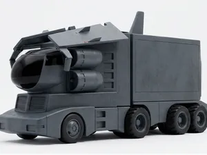 The Highwayman – Sci-Fi Transport Truck