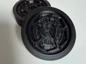 Luther Rose Cookie Stamp Mold