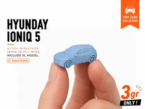 Tiny Hyunday IONIQ 5 - Mini Cars Series