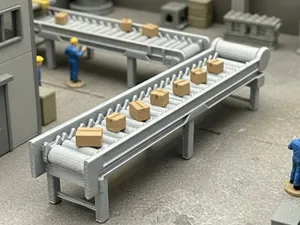 Miniature conveyor belt (Belt and Roller styles)