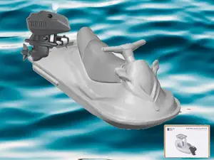 JetSki model toy - using BambuLab 010 Kit
