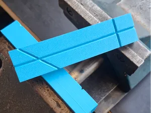 Parametrische Schonbacken Schraubstock anpassbar