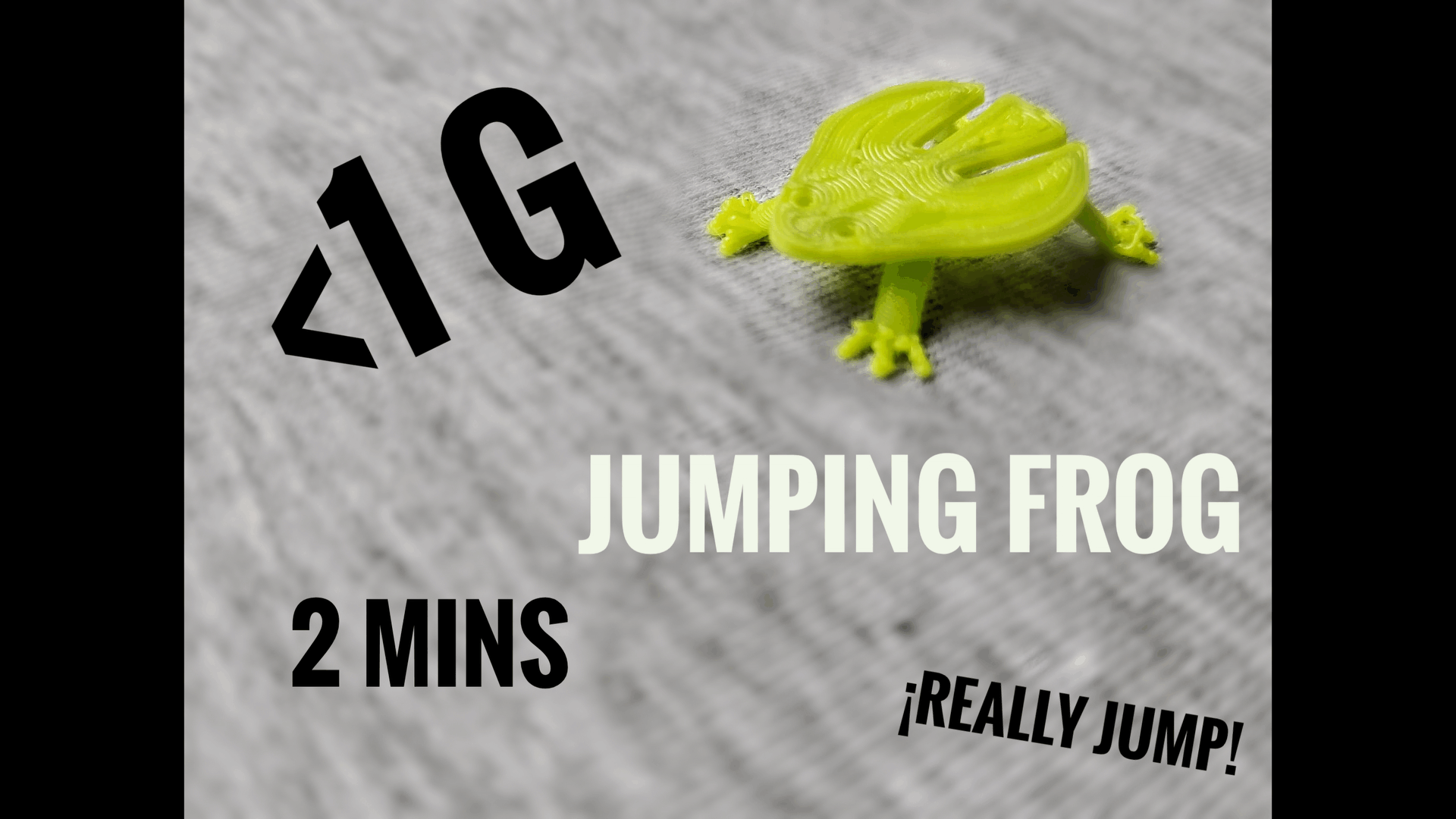 Jumping frog FIDGET TOY GIFT