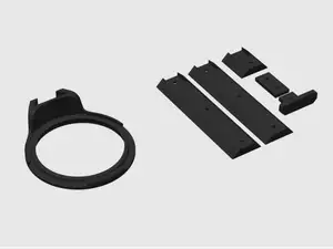 Gas Canister Mount & Storage Rail System (450g)