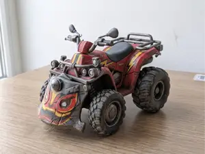Rugged All-Terrain Quad Bike - Quadcrasher