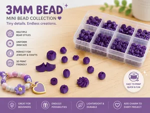 Craft Beads 3MM Sized