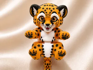 cute cheetah flexi