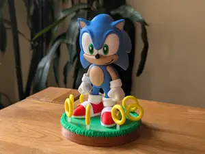 Sonic Ring Multipart Base Diorama for Sonic Figure