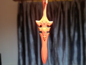 Homunkulus's Sword keychain