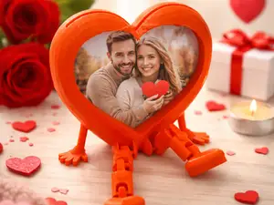 photo frame heart , valentine's day, articulated