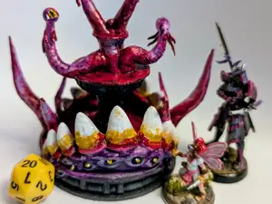 D&D Mimic Fountain (76mm Base)