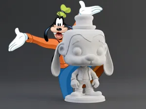 Goofy Chibi – Disney’s Mickey Mouse Figurine