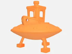 BENCHY UFO – "UFB: Unidentified Flying Benchy"