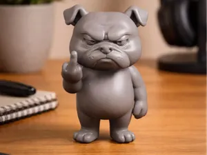Chien rebelle