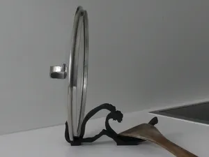 Sculptural Pan Lid and Spoon Holder
