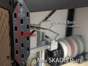 Mini Skadis Plate for Wall  & Ikea Bror