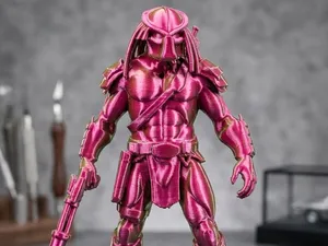 Predator Hand Cannon Figure - 130mm Detailed Art