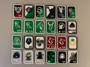 MTG Mini-Token-Drop 7 (Avatar, Lorwyn, Community)