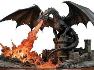Fatalis -The Legendary Black Dragon Monster Hunter