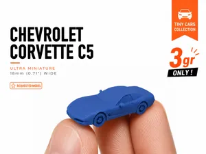 Tiny Chevrolet Corvette C5 - Mini Cars Series