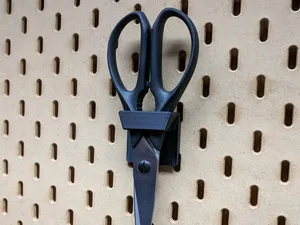 Scissors holder for IKEA Skadis