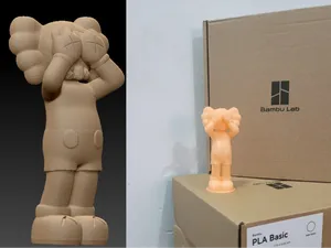 Kaws Companion Bearbric older Masking face inside